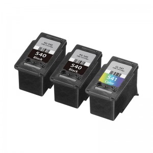 Tindikomplekt Canon PG-540 / CL-541 + 1 Must, analoog