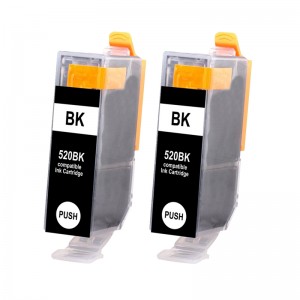 Tindikomplekt Canon PGI-520BK 2tk Must, analoog