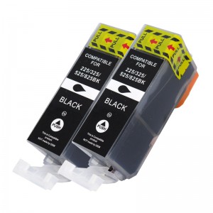 Комплект чернил Canon PGI-525BK 2шт Чёрный, аналог