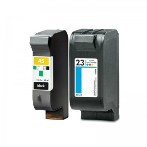 Комплект чернил HP 45 + 23 TriColor 4-цвета, аналог