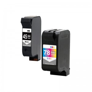 Комплект чернил HP 45 + 78 TriColor 4-цвета, аналог