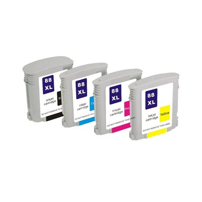 Комплект чернил HP 88XL 4-цвета, аналог