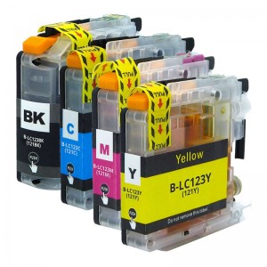 Tindikomplekt Brother LC123 4-värvi, analoog