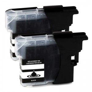 Tindikomplekt Brother LC985BK 2tk Must, analoog