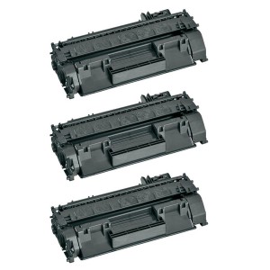 Картридж HP 05A / CE505A, Комплект 3 шт, совместимый