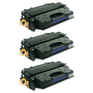Картридж HP 05X / CE505X Комплект 3 шт, совместимый