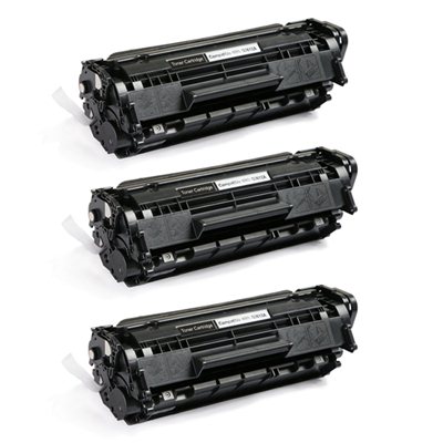 Картридж HP 12X / Q2612X Комплект 3 шт, совместимый