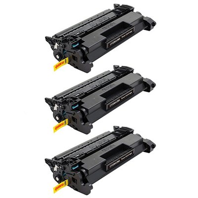Картридж HP 26A / CF226A Комплект 3 шт, совместимый