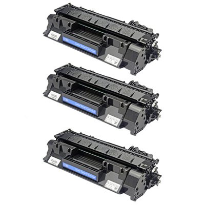 Картридж HP 80A / CF280A Комплект 3 шт, совместимый