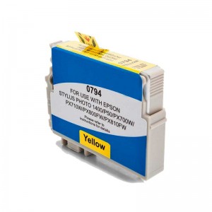 Чернила Epson T0794 Жёлтый, аналог