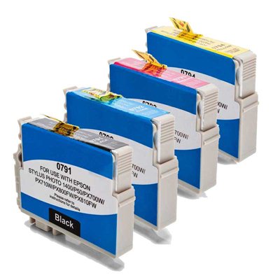 Комплект чернил Epson T0797 6-цветов, аналог