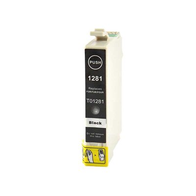 Чернила Epson T1281 M Чёрный, аналог