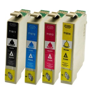 Комплект чернил Epson T1816 XL 4-цвета, аналог