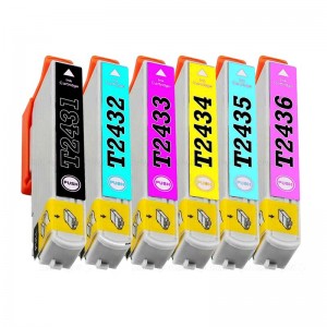 Tindikomplekt Epson T2438 XL 6-värvi, analoog