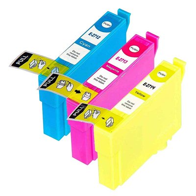 Комплект чернил Epson T2715 XL 3-цвета, аналог