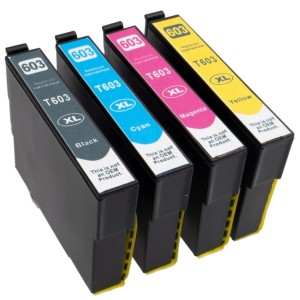 Analoog tintide komplekt Epson 603XL (BK/C/M/Y)