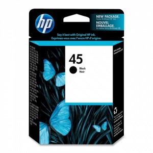 HP Ink No.45 Black (51645AE)