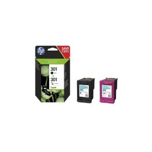 HP Ink No.301 Combo Pack Black + Color (N9J72AE)
