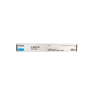 Canon Toner C-EXV 51 Cyan (0482C002)