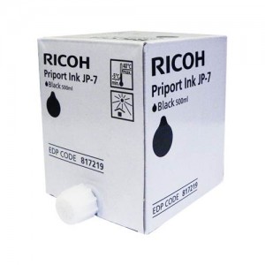 Ricoh JP-7 (817219) Ink Cartridge, Black