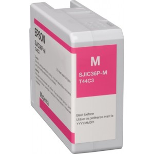 Epson SJIC36P(M) (C13T44C340) Ink Cartridge, Magenta