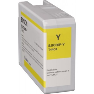 Epson SJIC36P(Y) (C13T44C440) Ink Cartridge, Yellow
