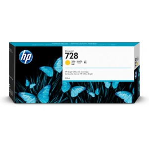 HP 728 (F9K15A) Ink Cartridge, Yellow