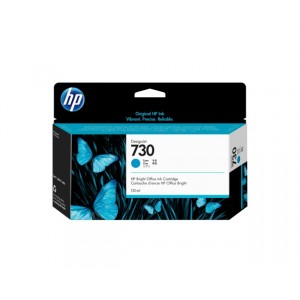 HP 730 (P2V62A) Ink Cartridge, Cyan