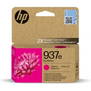 HP 937e EvoMore (4S6W7NE) Ink Cartridge, Magenta