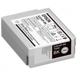 Epson SJIC42P-BK (C13T52M140) Ink Cartridge, Black