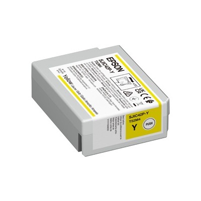 Epson SJIC42P-Y (C13T52M440) Ink Cartridge, Yellow