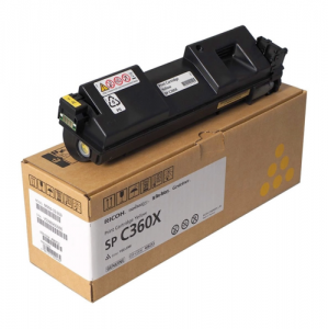 Ricoh SP C360X (408253) Toner Cartridge, Yellow