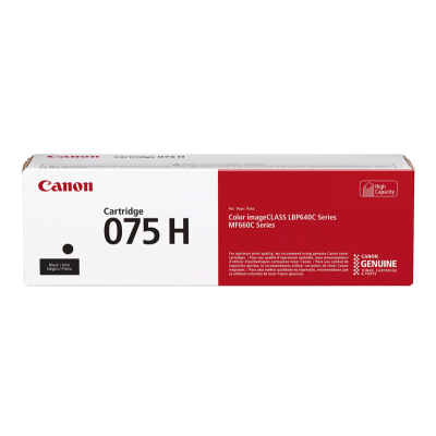 Canon CRG 075H BK (6369C002) Toner Cartridge, Black