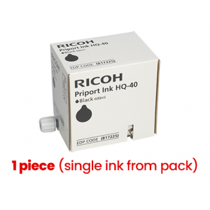 Ricoh Priport HQ-40 (817225) Ink Cartridge, Black (1 piece)