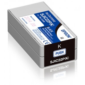 Epson SJIC22P(K) (C33S020601) Ink Cartridge, Black