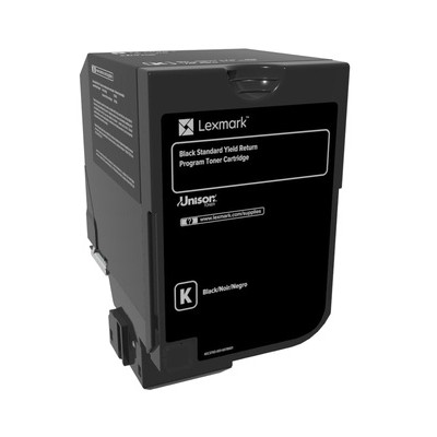 Lexmark 74C2SK0 Toner Cartridge, Black