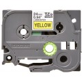 Brother TZe-651 (TZE651) Laminated Labelling Tape Cassette, Blac