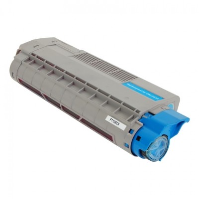 Совместимый тонер OKI C610 / 44315307 голубой 6000 стр.