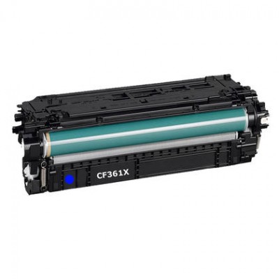 Совместимый тонер HP CF361X голубой 9500 стр.