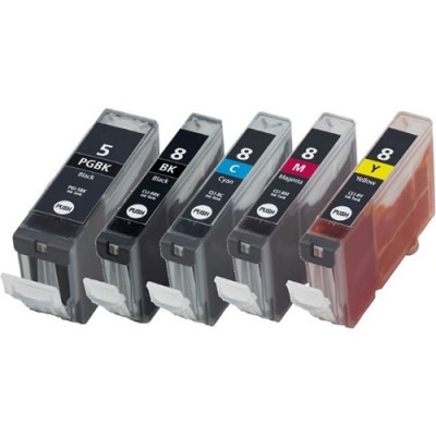 Analoog tindikassett Canon PGI5-CLI8 komplekt