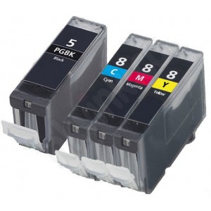 Analoog tindikassett Canon PGI5-CLI8 komplekt
