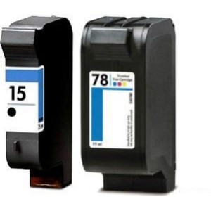 Совместимый картридж HP 15 комплект