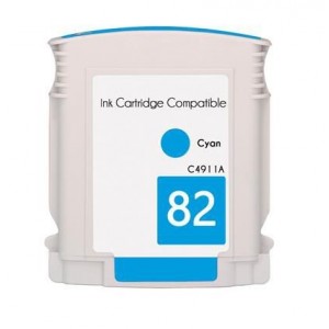 Совместимый картридж HP 82 голубой 1430 стр.