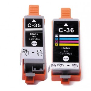 Analoog tindikassett Canon PGI35-CLI36 komplekt
