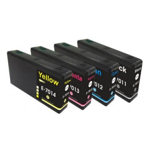 Совместимый картридж Epson C13T7011 комплект