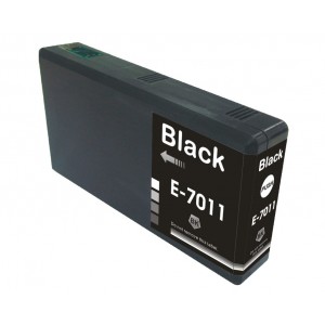 Совместимый картридж Epson C13T7011 черный 400 стр.