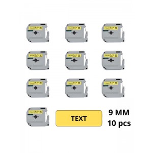 Brother M-K621BZ MK-621BZ MK621BZ лента для этикеток Dore аналог set 10 tükki