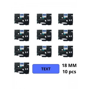 Brother TZe-541 TZe541 kleepkirjalint Dore analoog Set 10 tükki