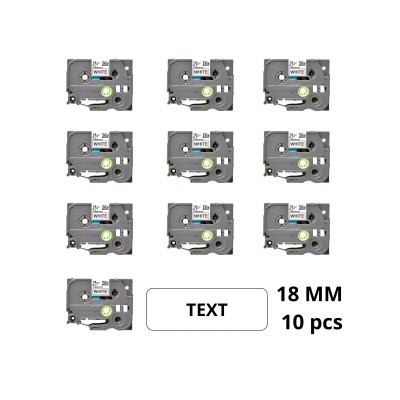 Brother TZe-241 TZe241 kleepkirjalint Dore analoog set 10 tükki
