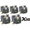 Brother TZe-841 TZe841 kleepkirjalint Dore analoog set 10 tükki